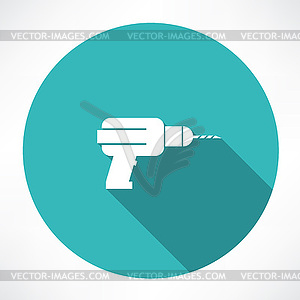 Drill icon - vector image