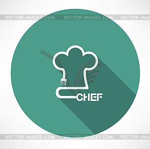 Chef icon - vector image