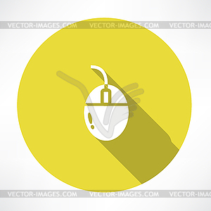 Computer mouse icon - vector clipart