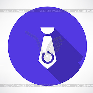 Tie icon - vector clipart