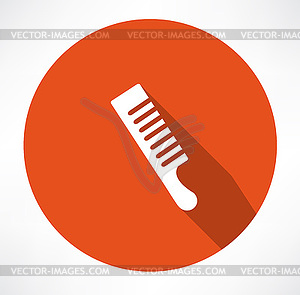 Comb icon - vector clip art