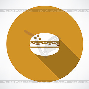 Burger icon - vector image