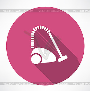 Vacuum cleaner icon - vector image