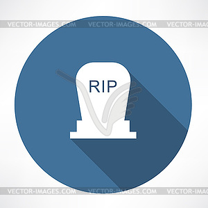 Grave icon - vector image