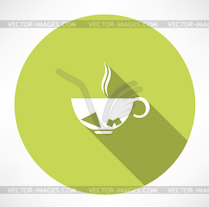 Cup of tea - vector clipart