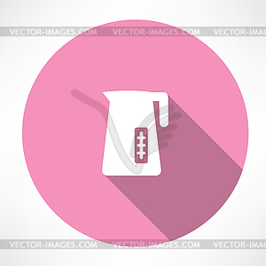 Electric kettle icon - vector clip art