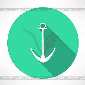 Anchor icon - vector clipart