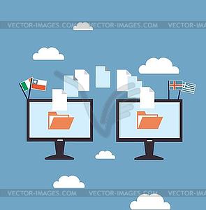 Translator - vector clipart / vector image