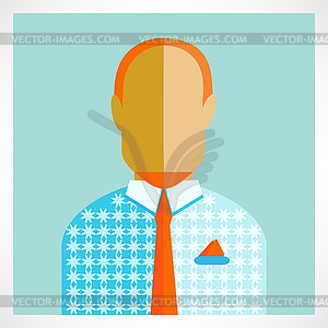 Man Flat icons - vector clipart / vector image