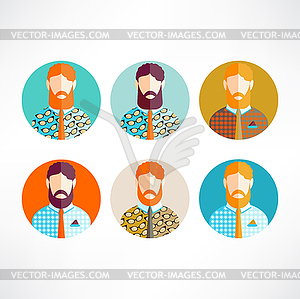 Hipster Icon - vector clipart