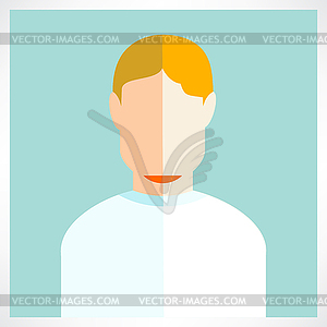 Man Flat icons collection - vector clip art
