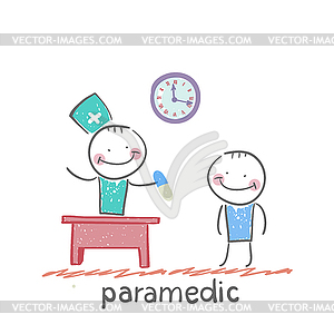 Paramedic 27 - vector clipart