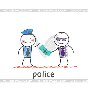 Police - vector clipart