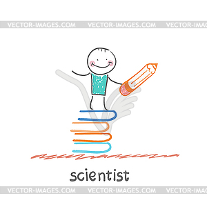 Scientist - vector image