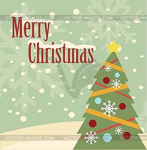 Merry Christmas - vector clipart