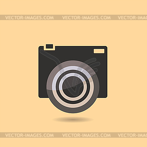 Camera icon - vector clipart