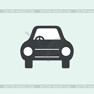 Car icon - vector clipart