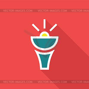 Flashlight - vector image