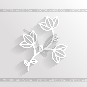 Tree branch - vector clipart