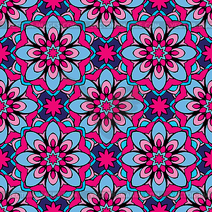 Ssquared background - ornamental seamless pattern. - vector image
