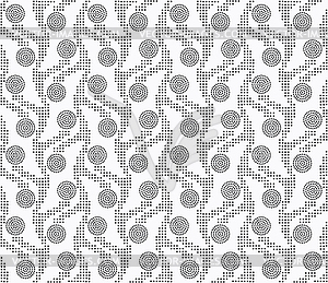 Repeating ornament vertical dotted stripes with - vector EPS clipart