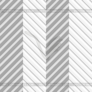 Geometrical pattern with perforated zigzag lines - royalty-free vector clipart