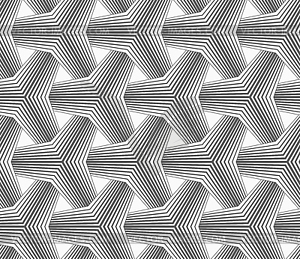 Тонкий серый полутонов полосатые четвероногие - векторное изображение
