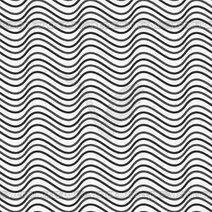 Flat gray with horizontal wave texture - vector image