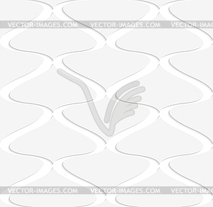 Paper cut out vertical spades - vector clip art