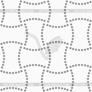 Dotted rectangles - vector image