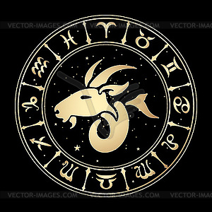 Zodiac signs,  - stock vector clipart