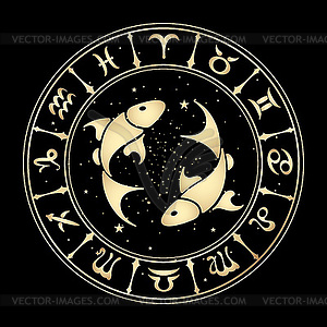 Zodiac signs,  - vector image
