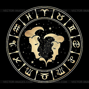 Zodiac signs,  - vector clipart