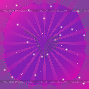 Radial background retro - vector image