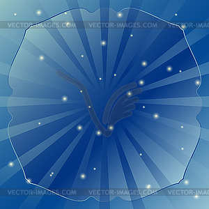 Radial background retro - vector clip art