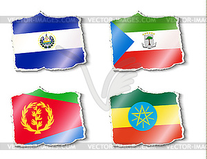 Flags of world - vector image