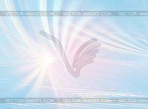 Dawn, abstract background - vector clipart