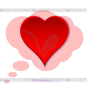 Heart, valentine - vector clipart