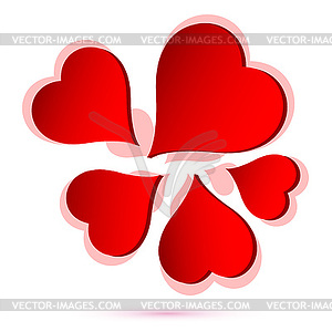 Heart, valentine - vector clipart