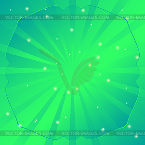 Radial abstract background - vector image