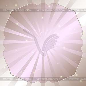 Radial abstract background - vector image