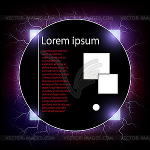 Infographics, Circle - vector clipart