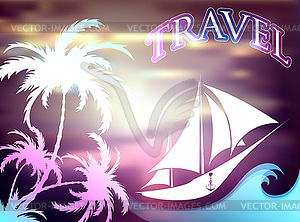 Travel and leisure - vector image