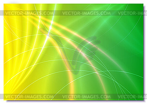 Абстрактный зеленый фон - векторное графическое изображение