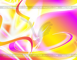 Abstract wavy background - vector clip art