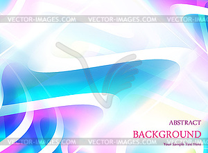 Abstract wavy background - vector clip art