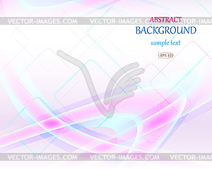 Abstract wavy background - vector image