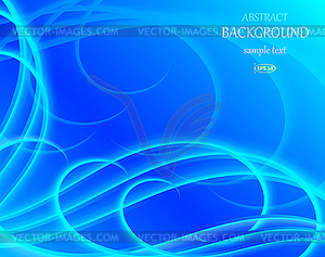 Abstract wavy background - vector clipart