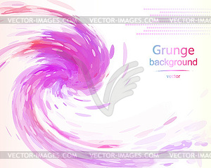 Watercolor abstract background - vector image