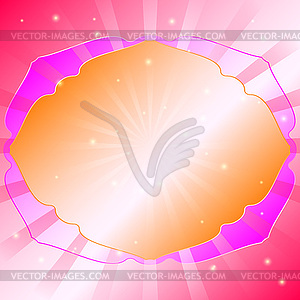 Radial abstract background - vector clip art